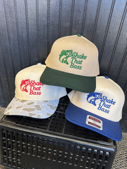 Shake that bass trucker hat