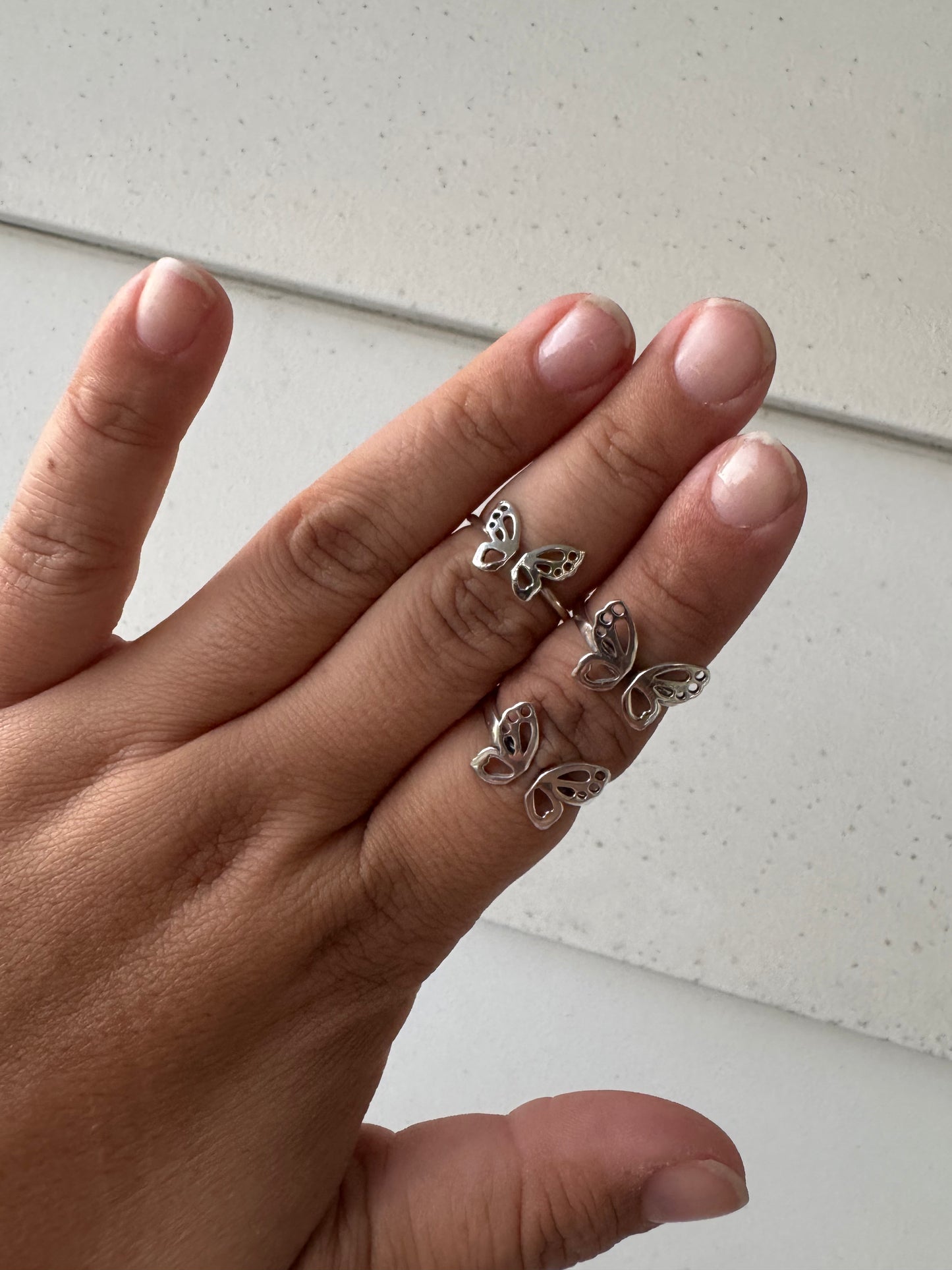 Split Butterfly Ring