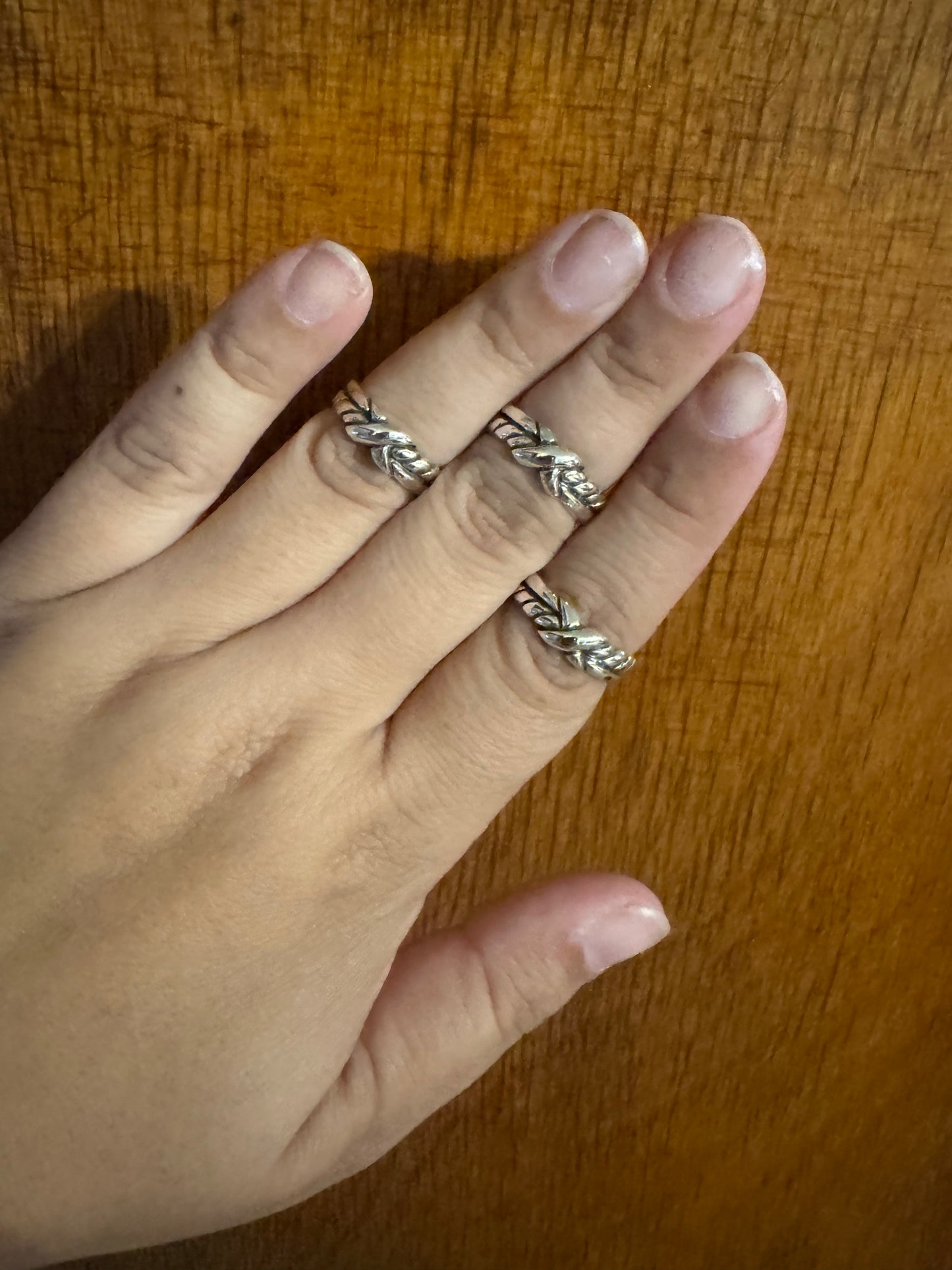 Twist Knot Stacker Ring