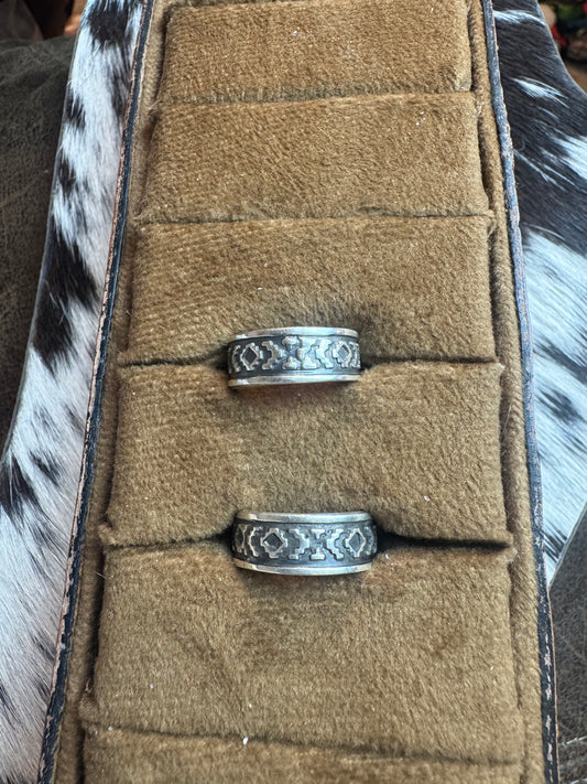 Oxidized Aztec Ring