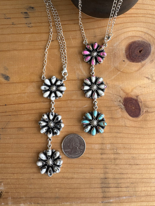 Triple Drop Necklace
