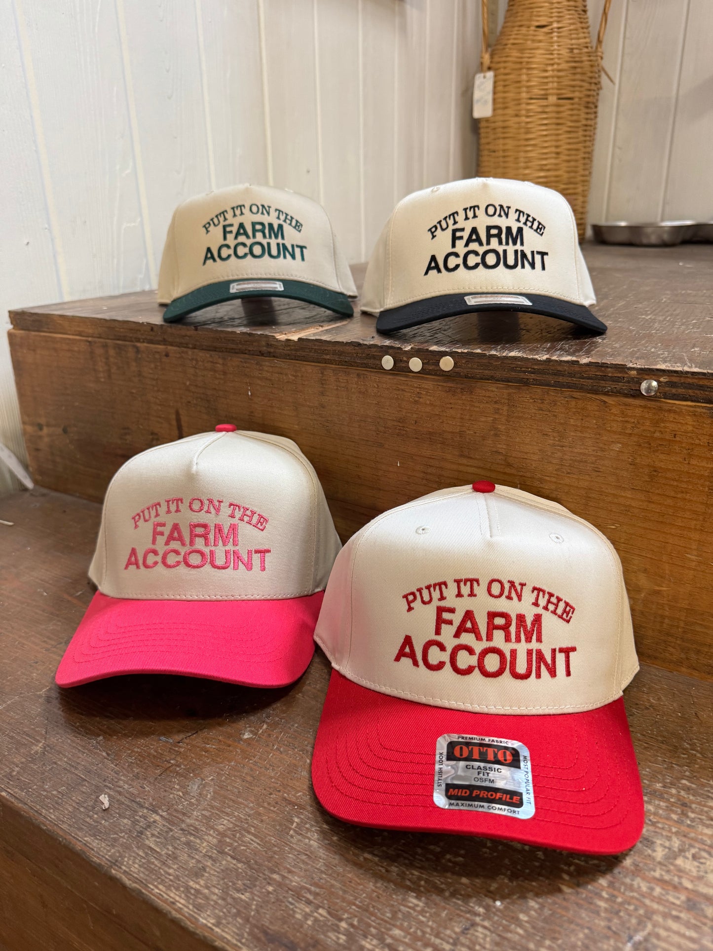 Farm Account Embroidered Cap