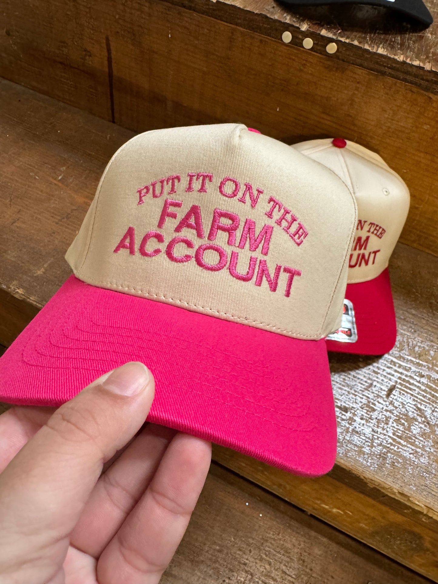 Farm Account Embroidered Cap