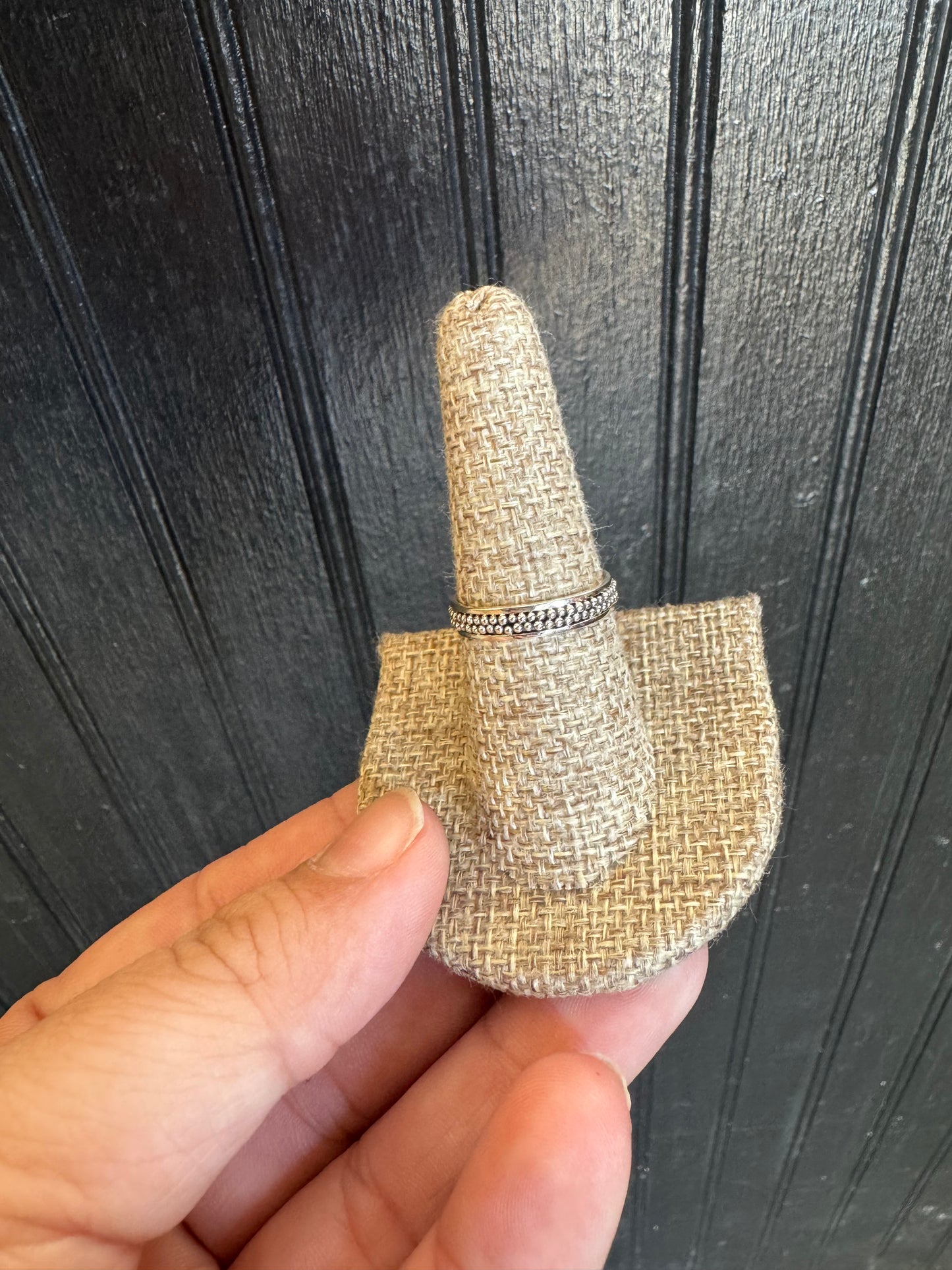 Double Dot Stacker Ring