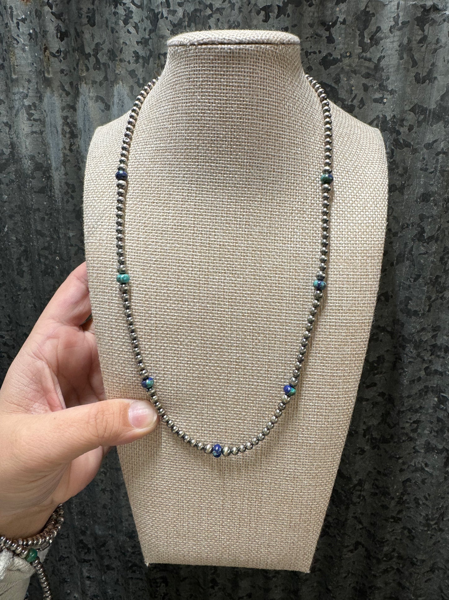 Colorful Detail Pearl Necklaces