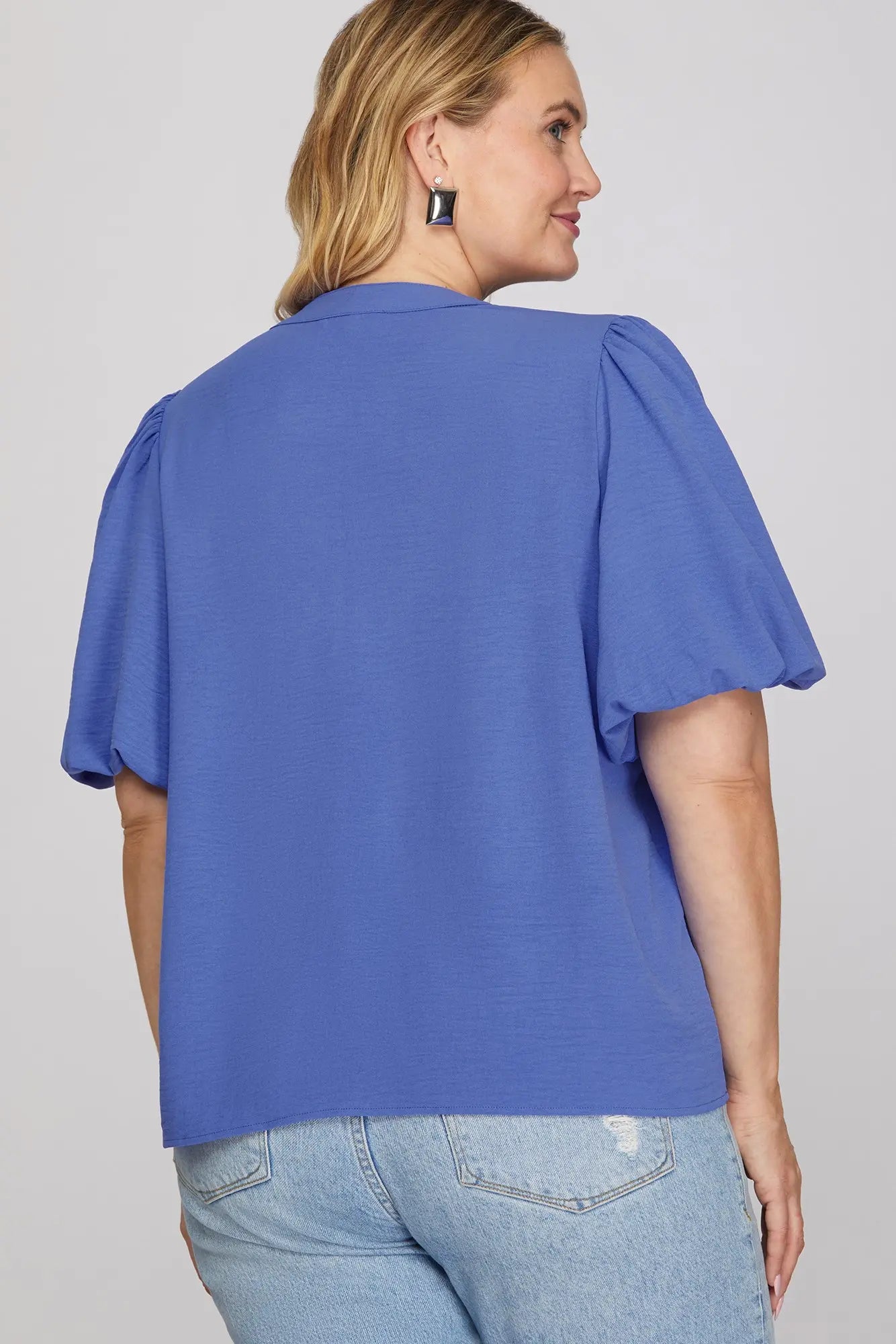Cobalt Tie Top