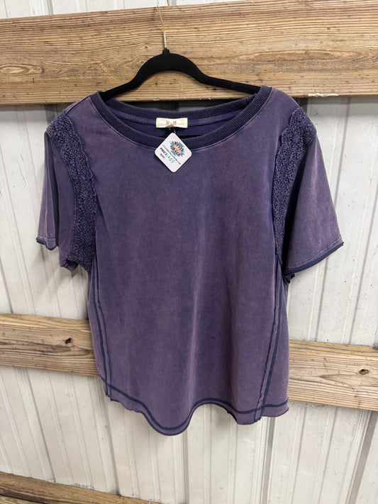 Washed Navy Top