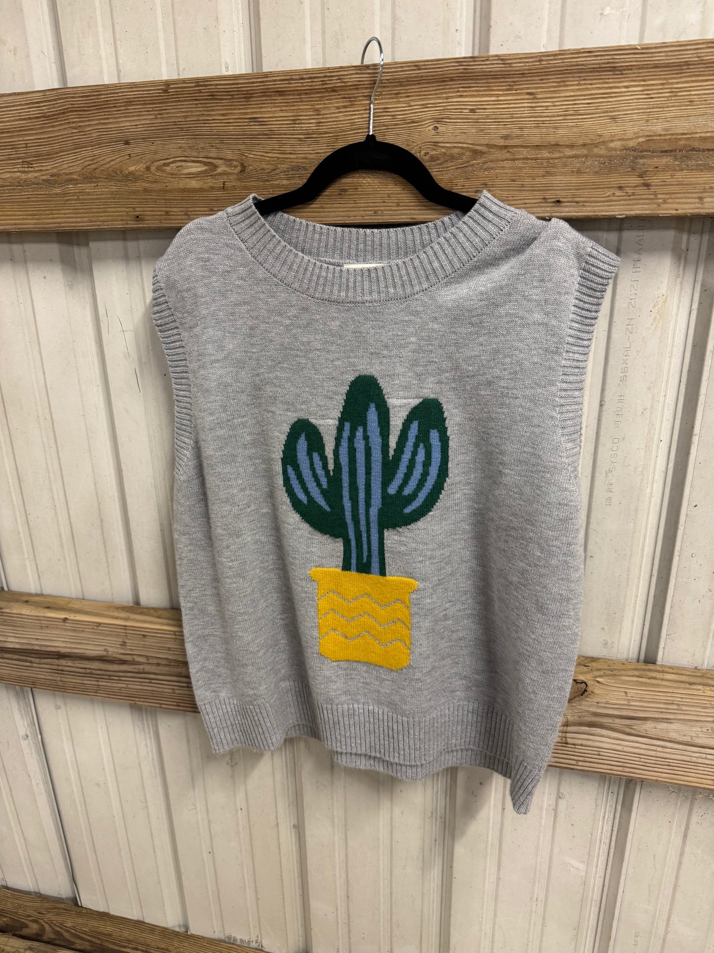 Cactus Sweater Top