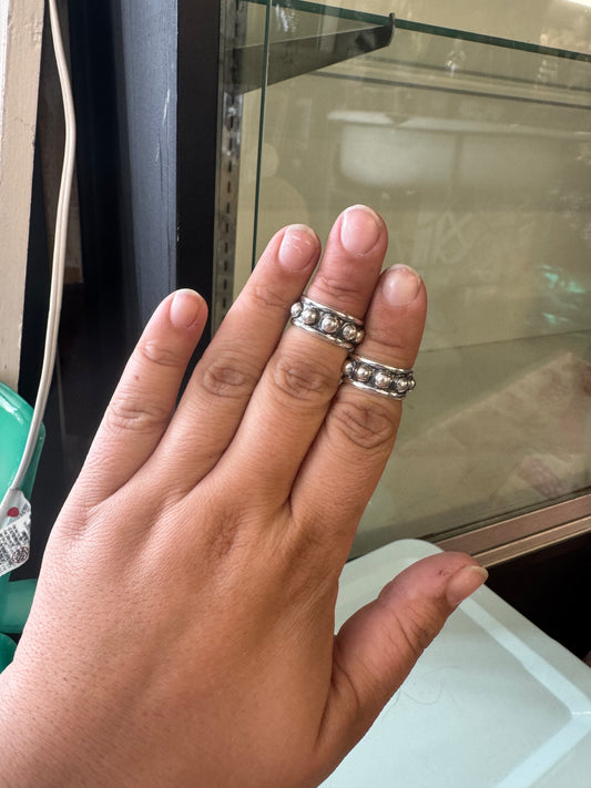 6mm dot  Stacker Ring