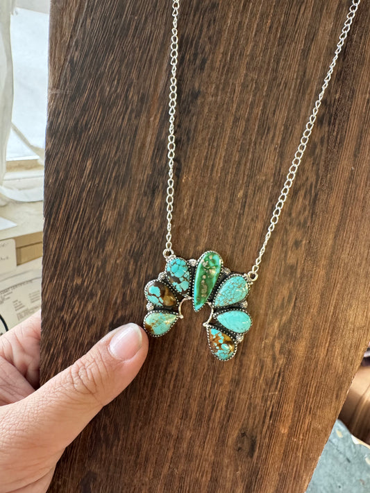 Mixed Stone Naja Necklace