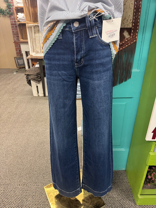 High Rise Wide Trousers