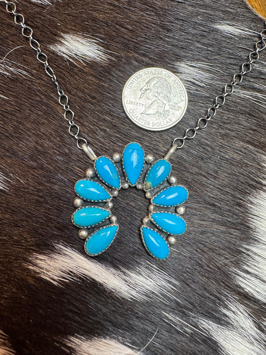 Bluebird Naja Neckace