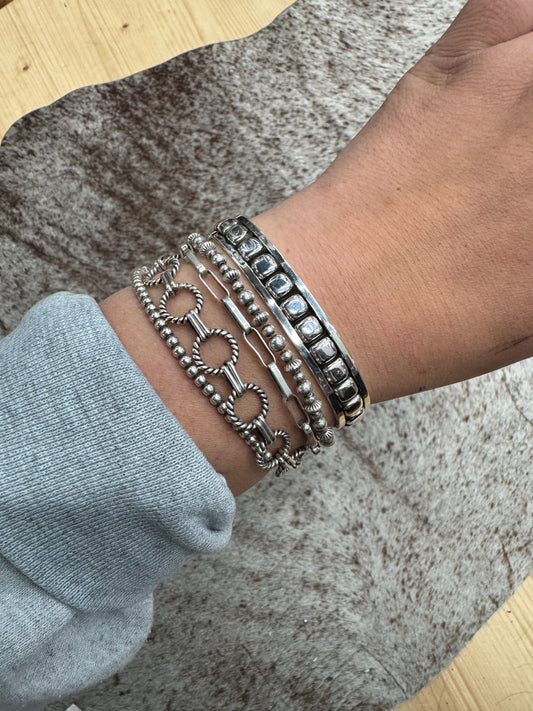 Square Cuff Bracelet
