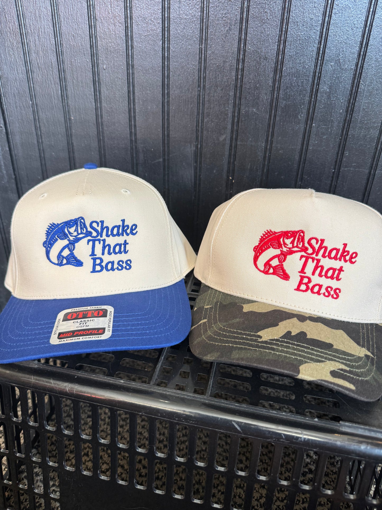 Shake that bass trucker hat