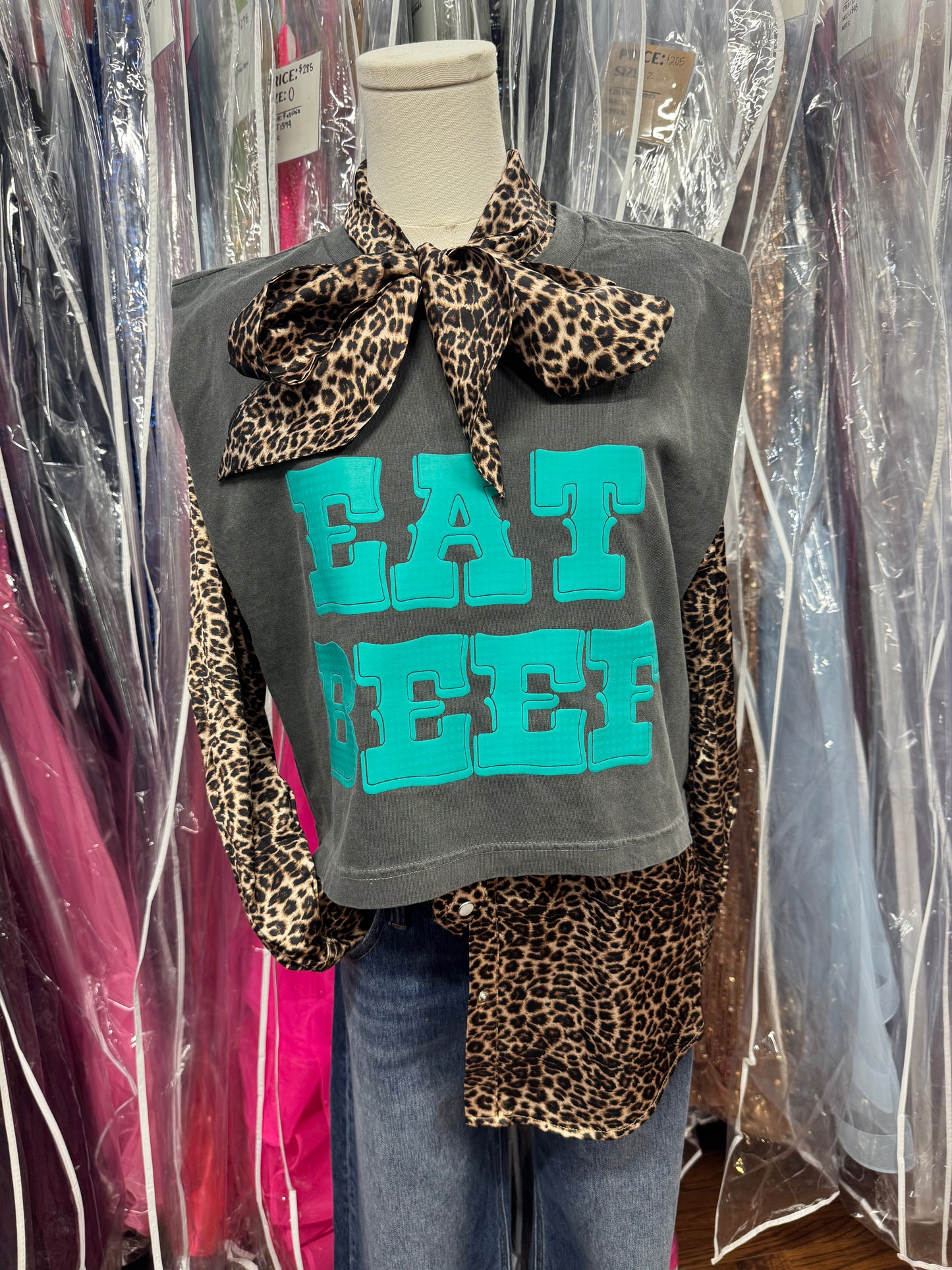 Eat Beef Crop Graphic