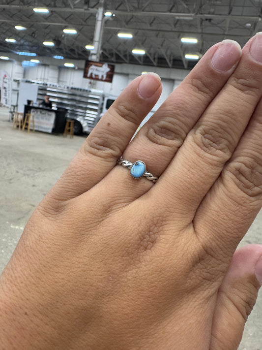 Golden Hills Single Stone Ring