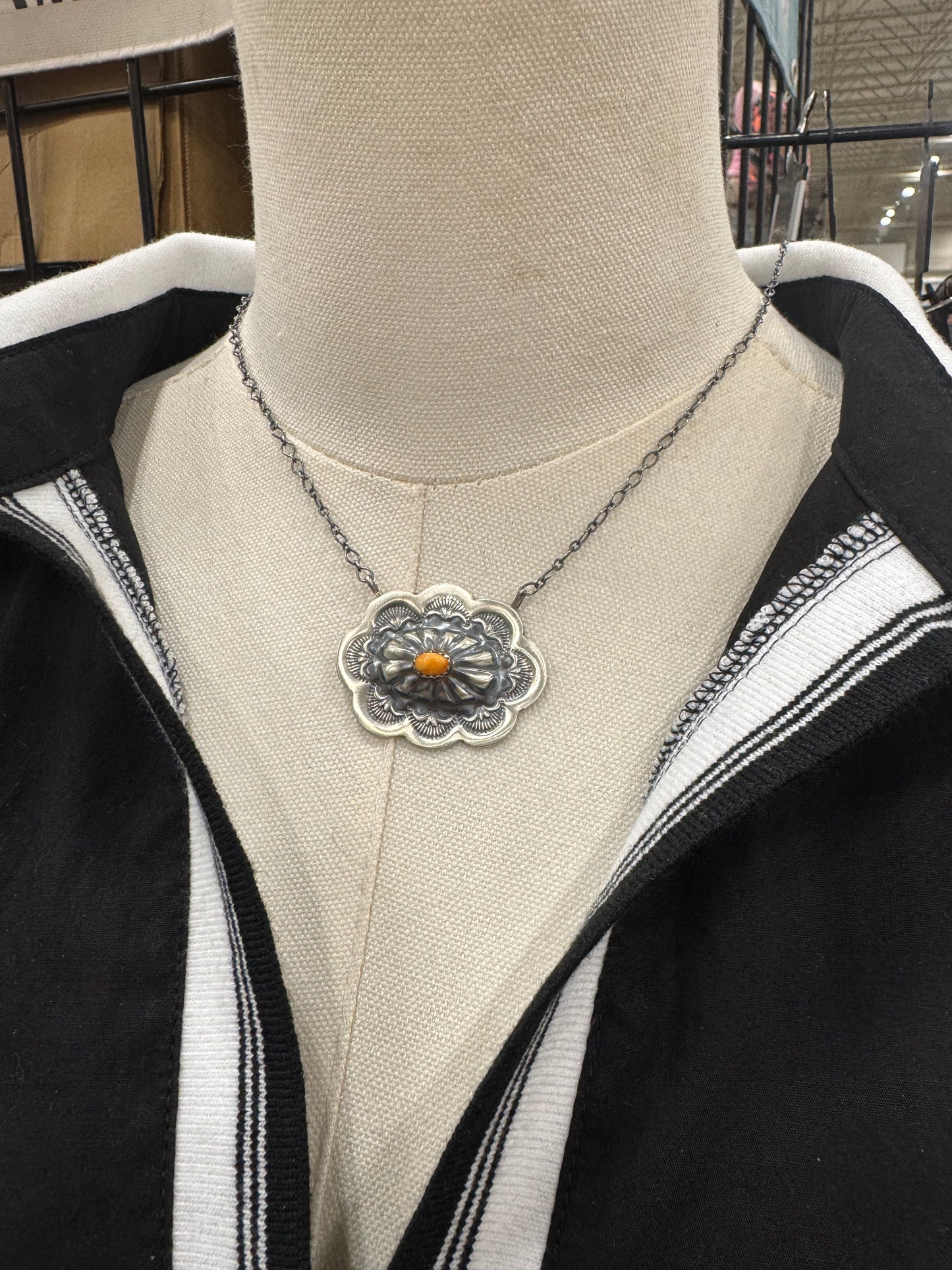 Spiny Concho Necklace