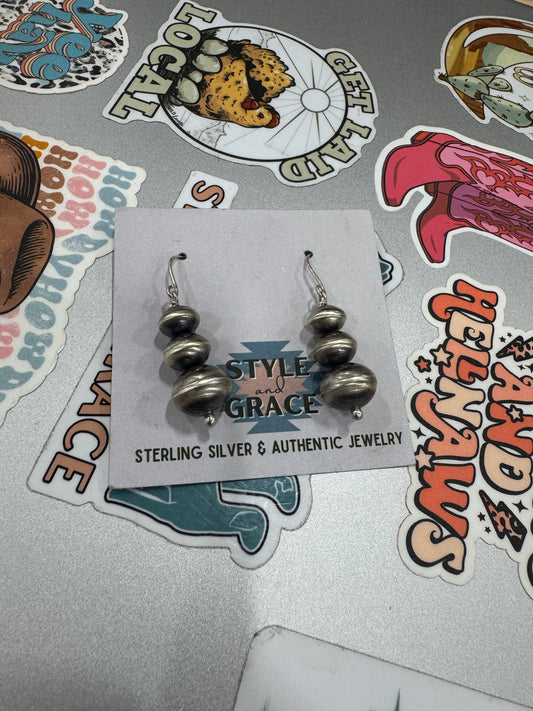 Saucer Dangle Earrings