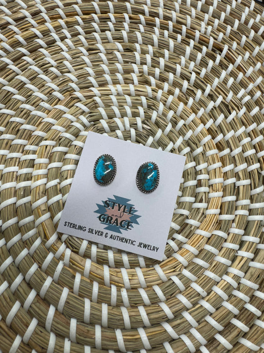 Turquoise Two Earrings