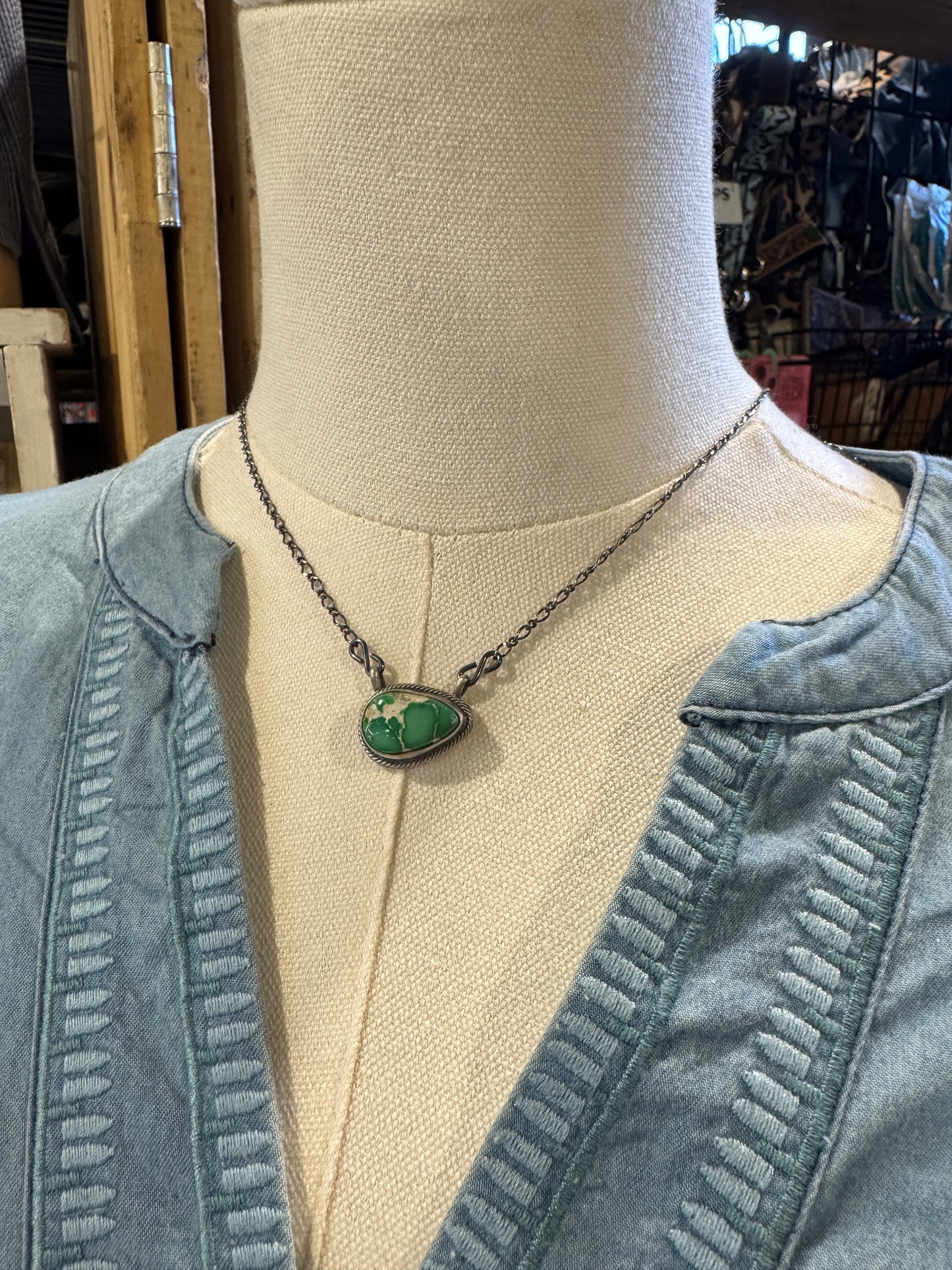 Sonoran Gold Teardrop Necklace