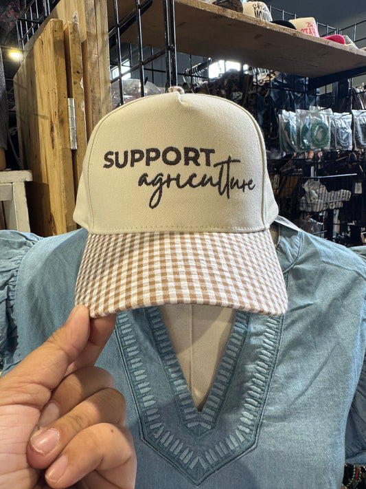Support Agriculture trucker hat