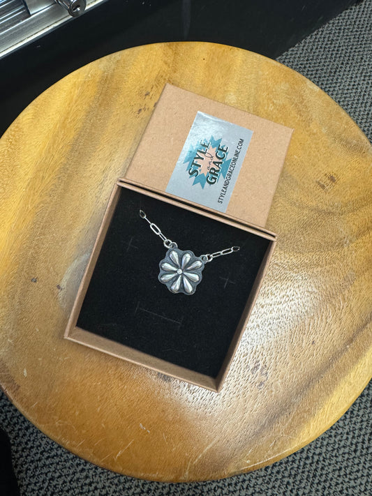 Mini Concho Necklace