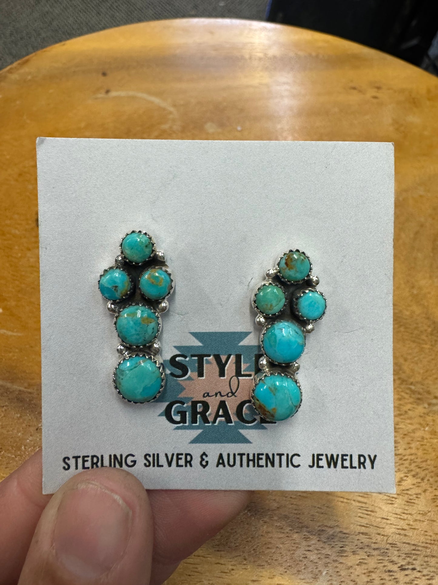 Cross Cluster Earrings