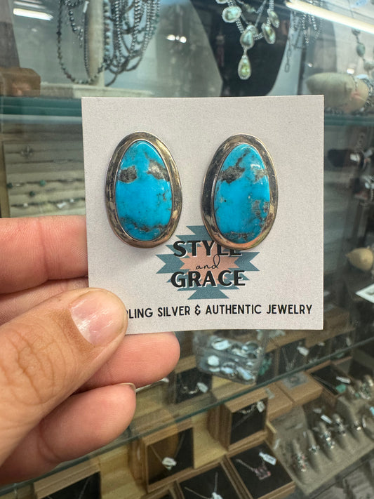 Large Oval Earrings