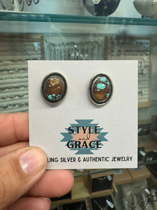 Mine 8 Tumble Earrings