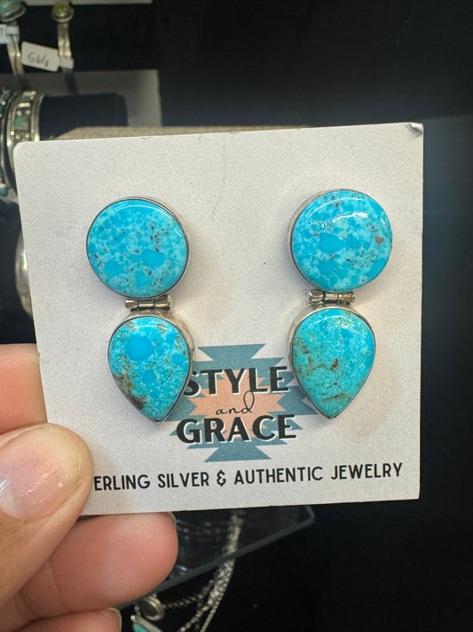 Turquoise Dangle Earrings