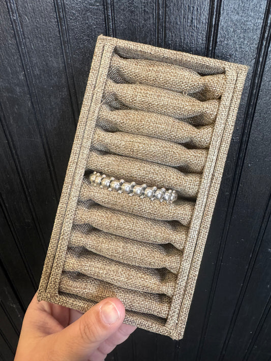 Mixed Pearl Cuff Bracelet