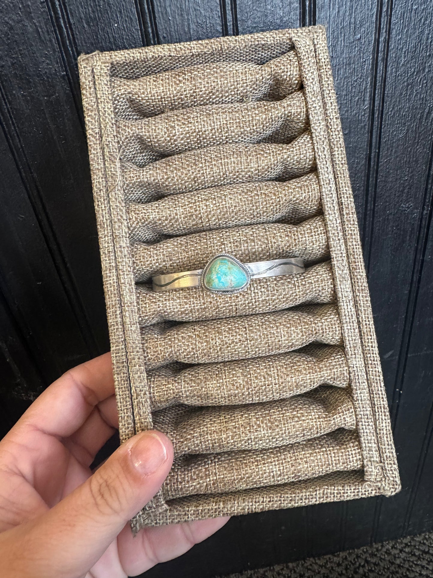 Stone Cuff Bracelet