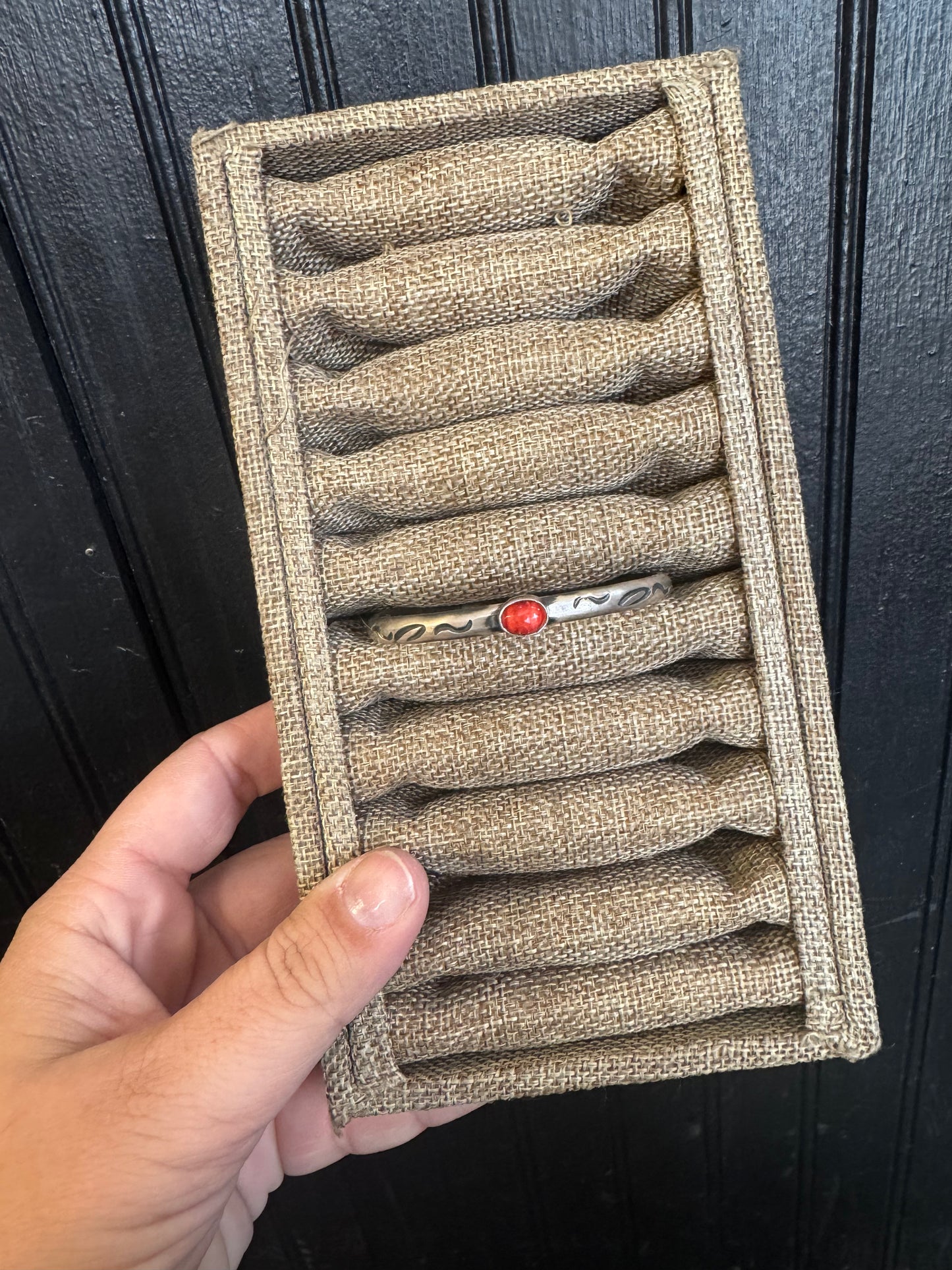 Stone Cuff Bracelet