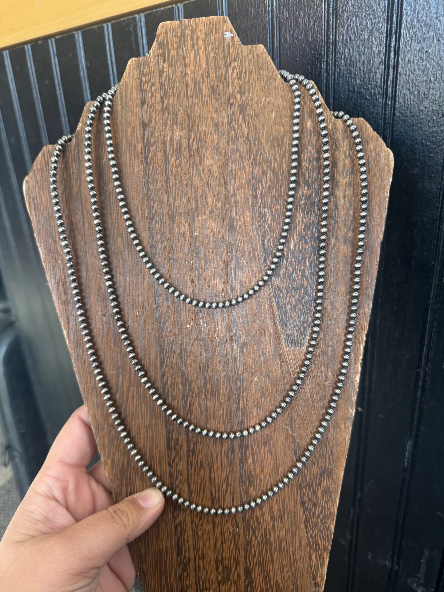 4 mm pearl necklaces
