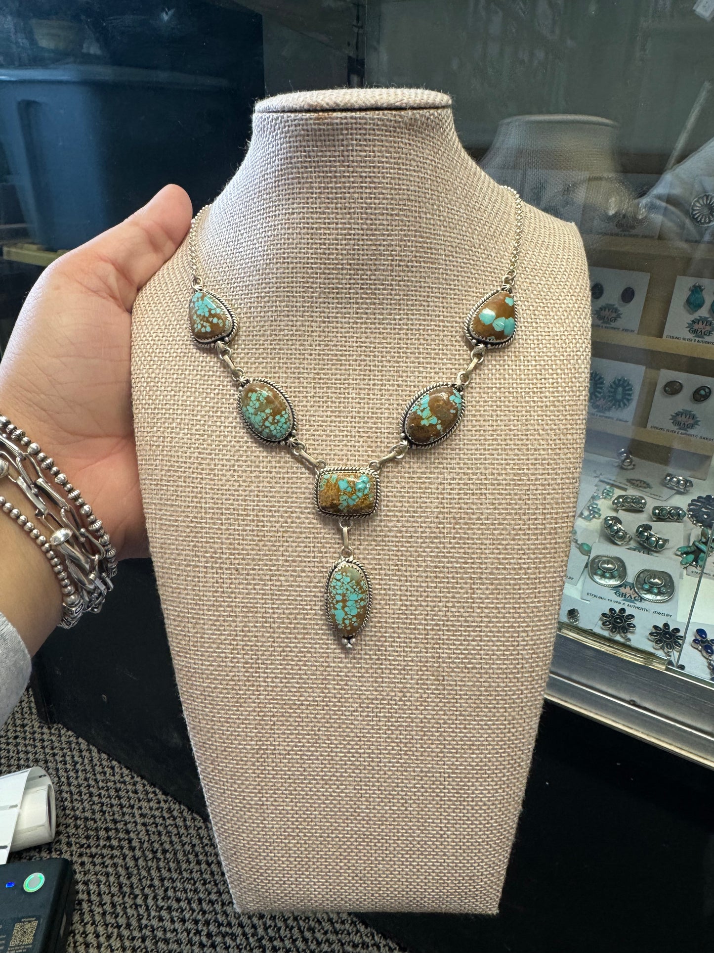 Mine 8 Lariat Necklace