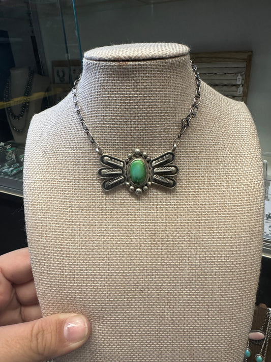 Sonoran Gold Butterfly Necklace