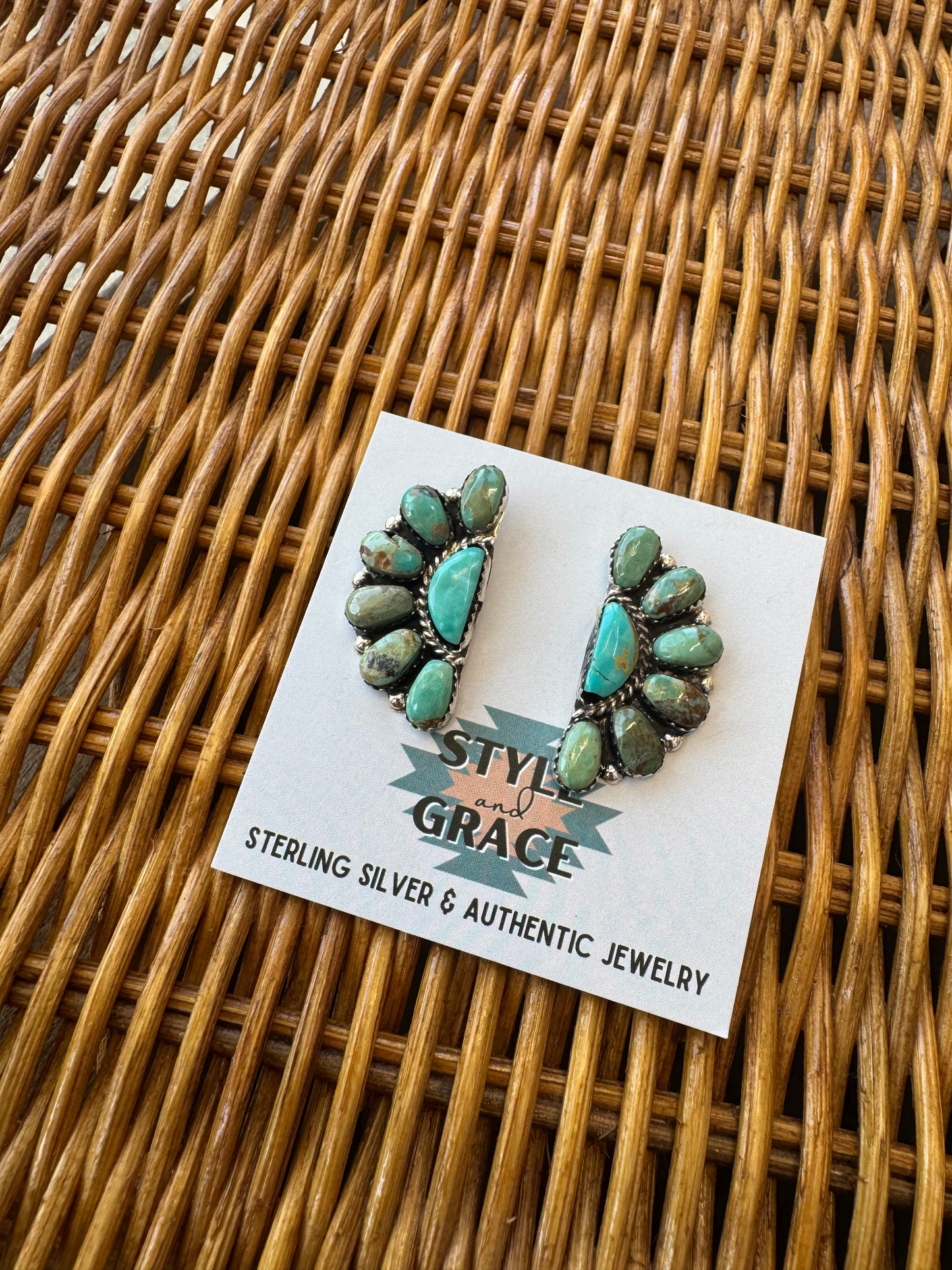 Turquoise Large Half Clusters