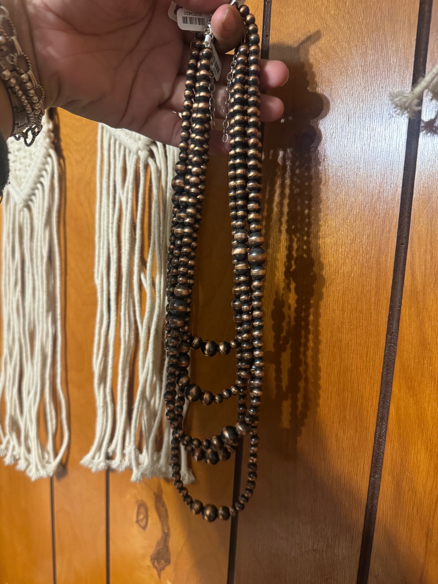 Graduated Copper Pearls